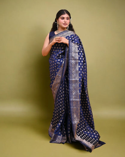 Banarasi Zari Booti Saree